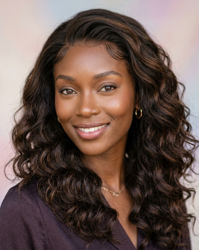 Deep Wave HD Lace Front Wig